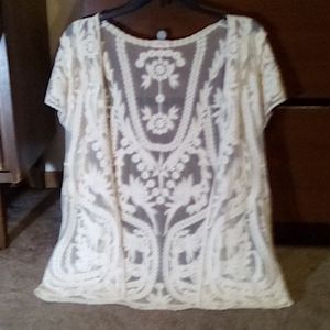 A Lace Vest Cover